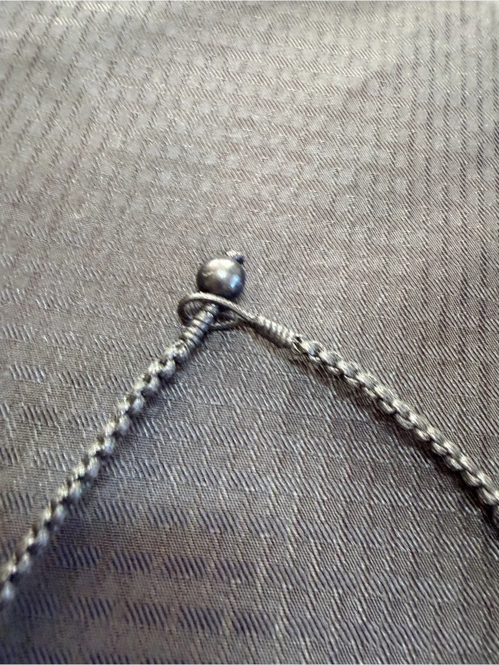 Men’s necklace bracelet lot rope!